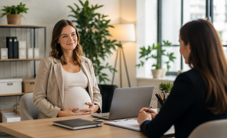Entretien d'embauche enceinte de 1 ou 2 mois