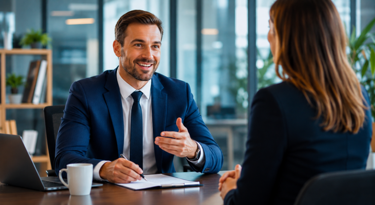 Entretien d'embauche manager