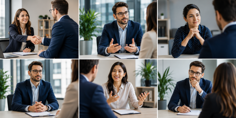 6 gestes qui comptent lors d'un entretien d'embauche